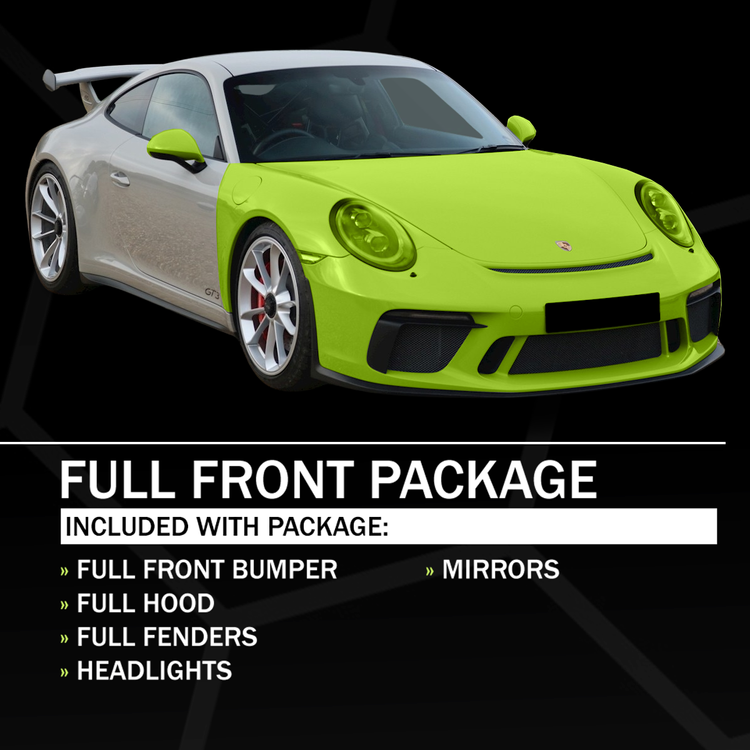Full Front paint protection film package