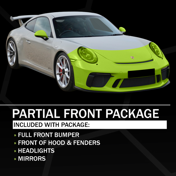 Partial Front Paint Protection Film Package