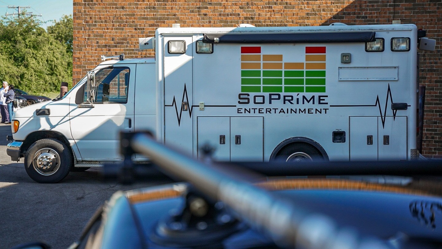 SoPrime Entertainment provided music for Cars & Coffee at Exotic WIndow Tint in Wheeling