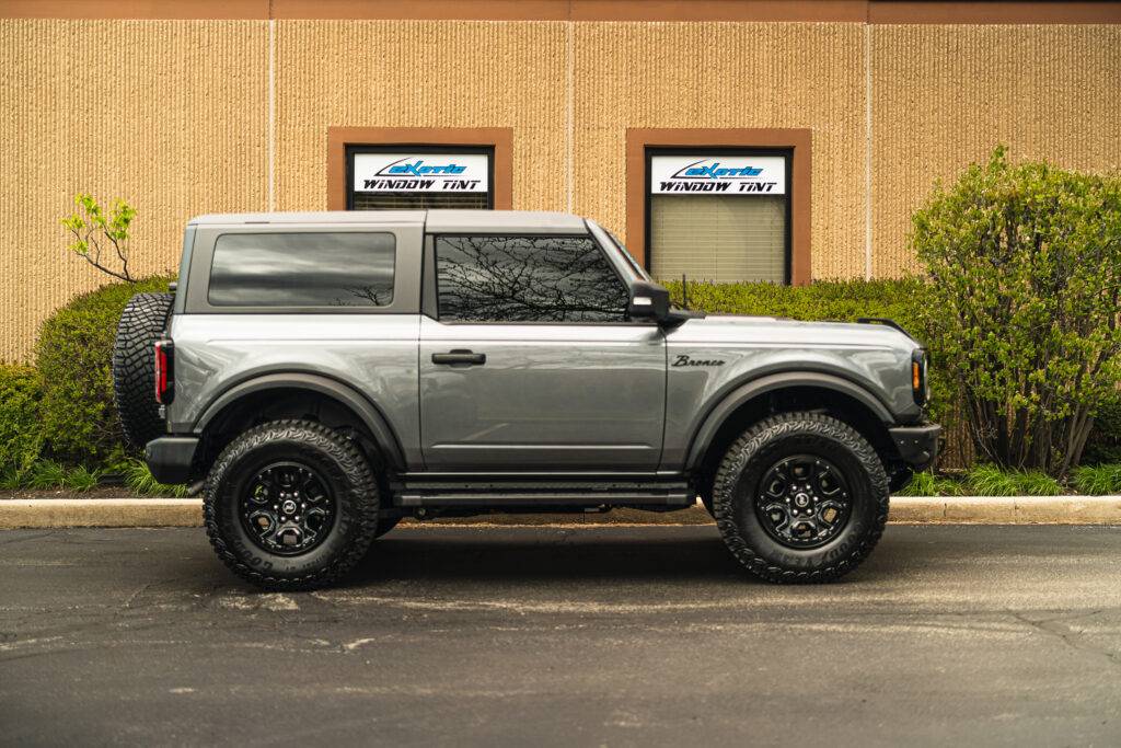 picture of bronco in front of Exotic Window Tint