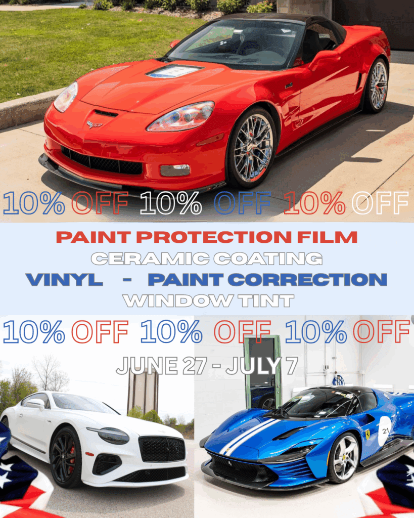 10% OFF SALE AT EXOTIC WINDOW TINT