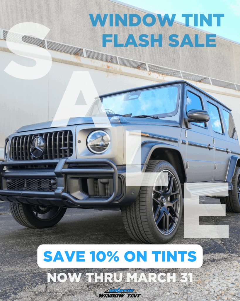 window tint sale - exotic window tint -