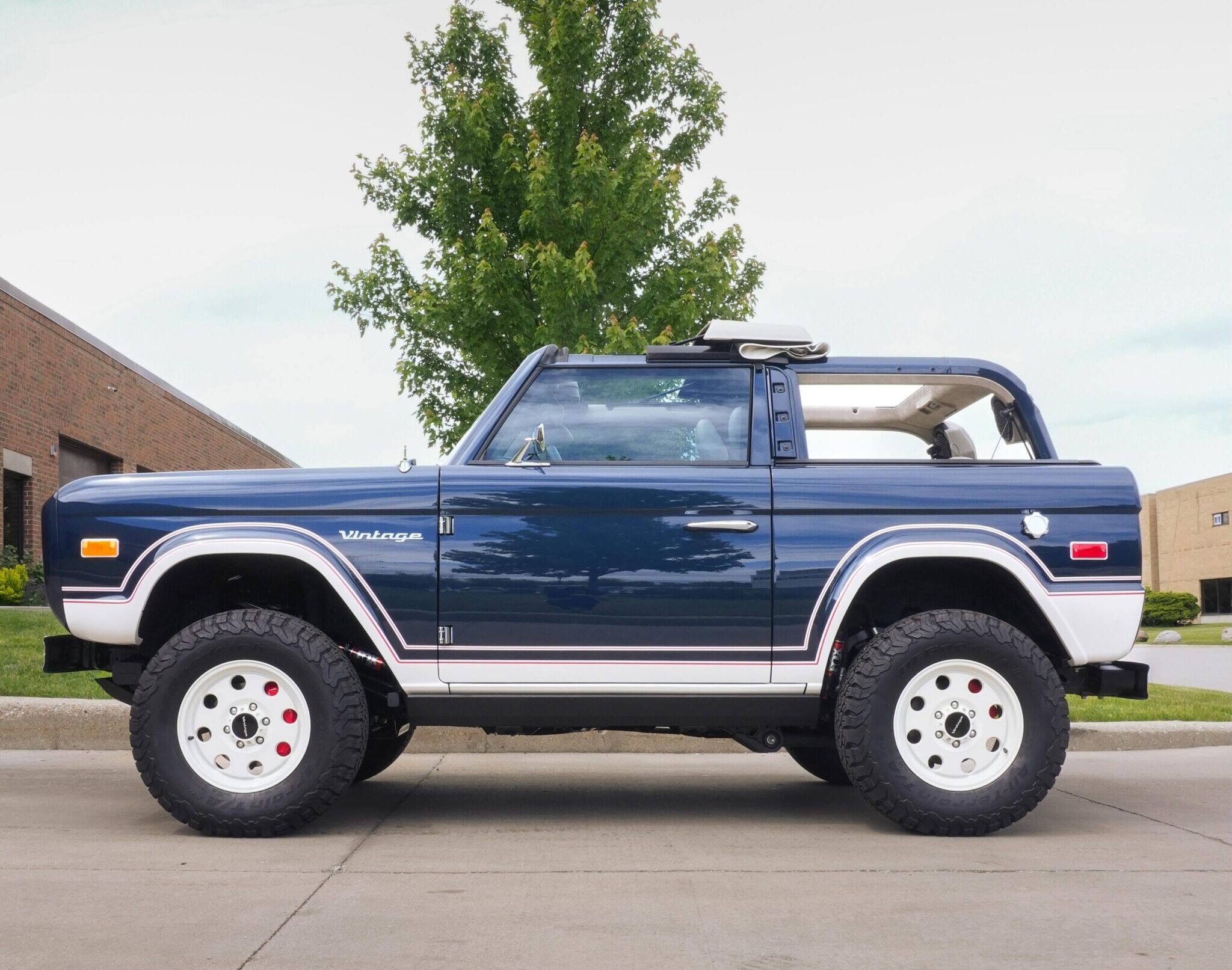 2025 custom Ford Bronco full front PPF and ceramic coating installation Wheeling IL