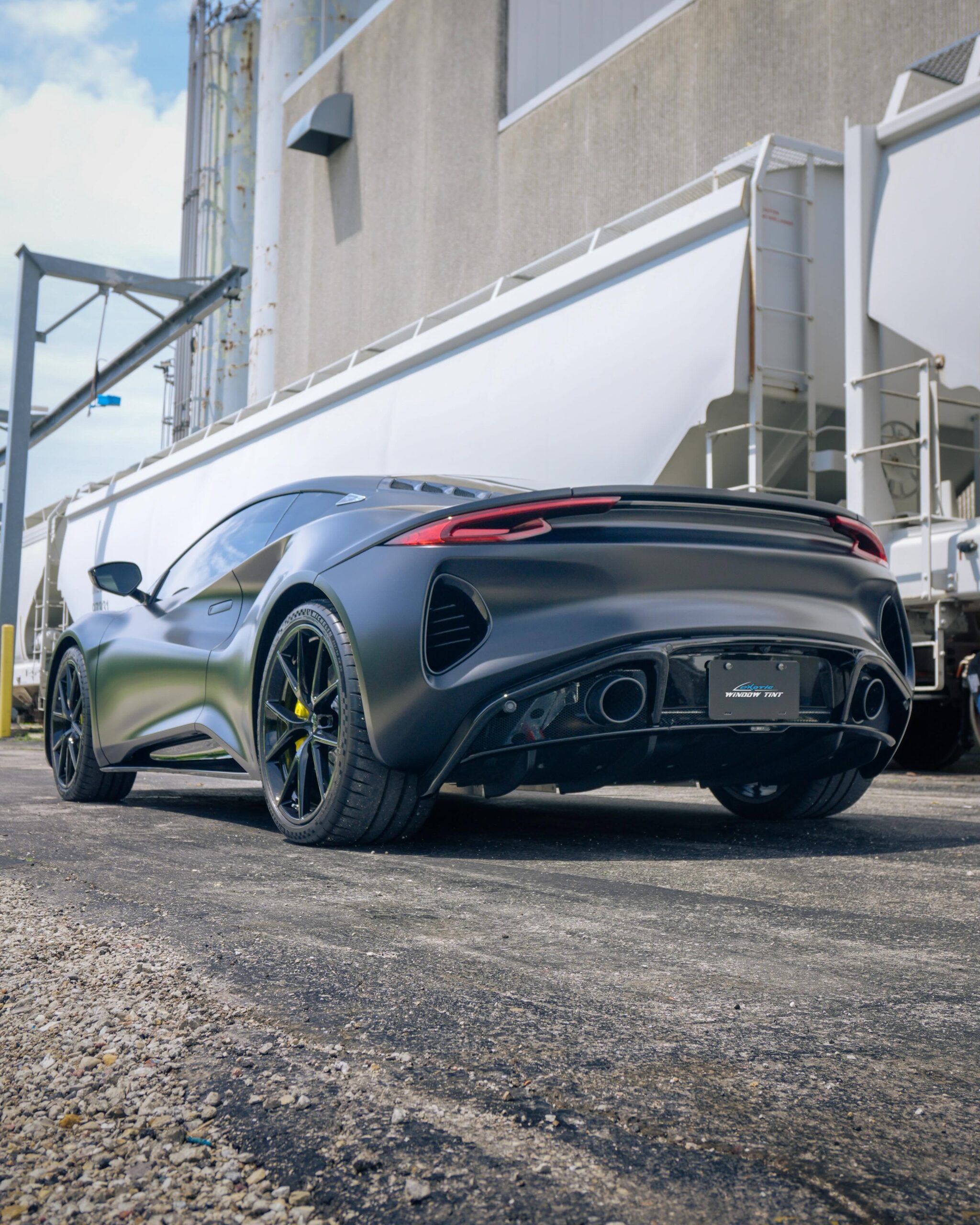 2025 Lotus Emira Rear Diffuser and Stealth PPF