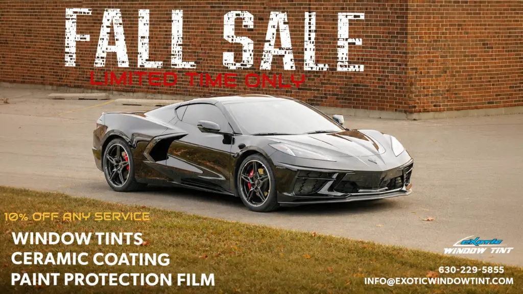 10% off ppf, tint and ceramic coatings