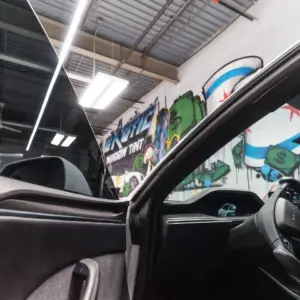 Picture of car with window tint